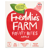 Sainsburys Freddie's Farm Fruit Shapes Apple Dried Apple and Vegetable Bites 5x20g- Buy online at McGrocer