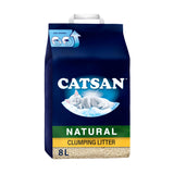Sainsburys Catsan Natural Biodegradable Clumping Cat Litter 8L- Buy online at McGrocer