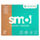 Smol Bio Laundry Capsules Plastic Free 27 washes