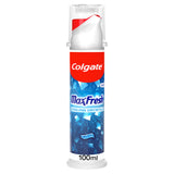 Colgate Max Fresh Cooling Crystals toothpaste pump 100ml (British brand)