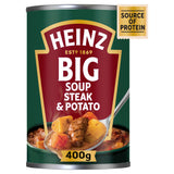 Sainsburys Heinz Steak & Potato Chunky Big Soup 400g- Buy online at McGrocer