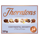 Thorntons Continental Famous Desserts Box 259g (British brand)