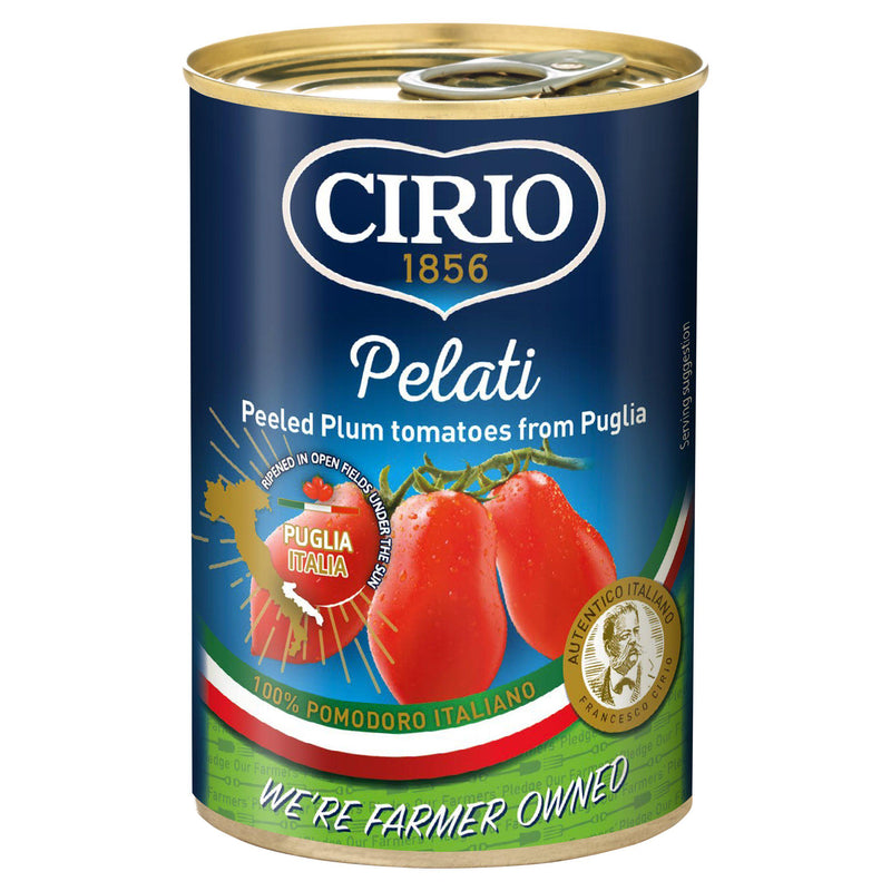 Cirio Plum Peeled Tomatoes 400g Tin - British product