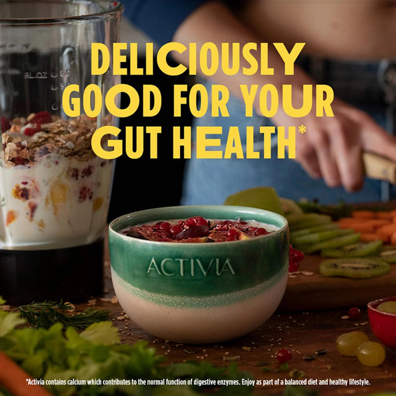 Activia Blueberry Acai yogurt multipack 4x120g, imported from the UK