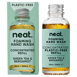 Sainsburys Neat Green Tea & Bergamot Foaming Hand Wash Concentrated Refill 30ml- Buy online at McGrocer
