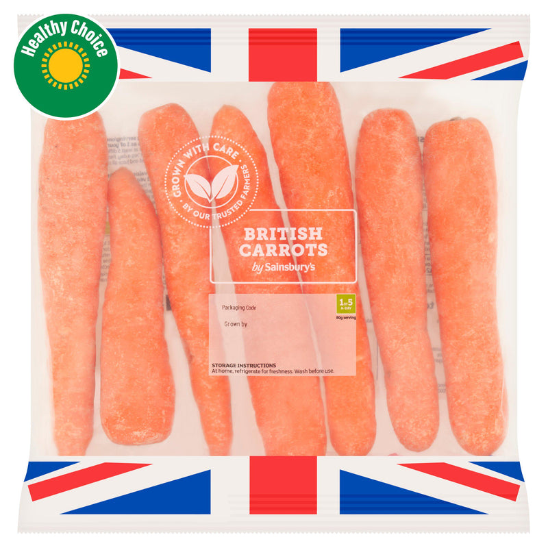 Sainsbury's Carrots 500g