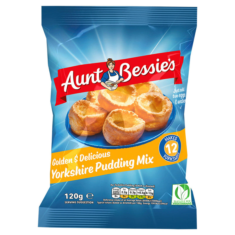 Aunt Bessie's Yorkshire Pudding Mix 120g, UK version