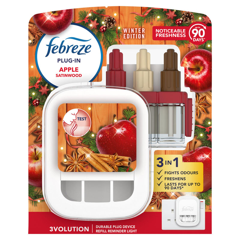 Febreze 3Volution Air Freshener Spiced Apple 20ml - British product