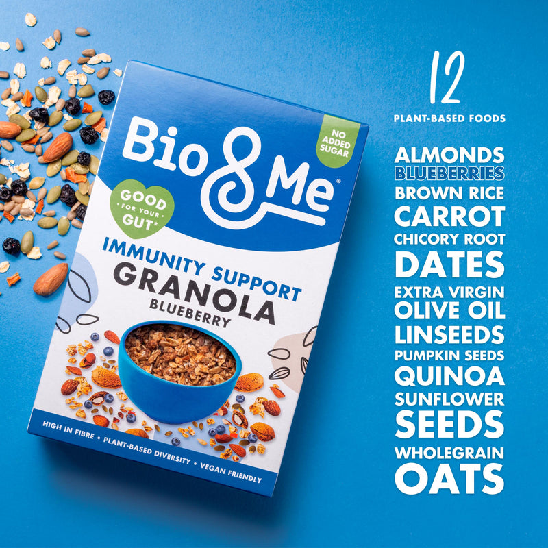 Bio & Me Blueberry Granola 360g - British product