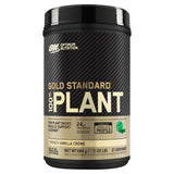 Sainsburys Optimum Nutrition Gold Standard 100% Plant Protein Powder French Vanilla Creme Flavour 21 Servings 684g- Buy online at McGrocer