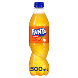 Sainsburys Fanta Orange Sparkling Orange Fruit Drink 500mL- Buy online at McGrocer