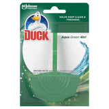Duck Aqua Green Rim Block Toilet Cleaner 36g - British product