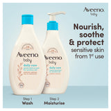 Aveeno Baby Daily Care Moisturising Lotion 250ml, imported from the UK