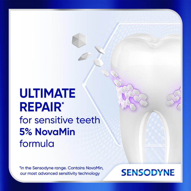 Sensodyne Clinical Repair Deep Clean Sensitive Toothpaste 75ml (British brand)