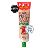 Sainsburys Mutti Organic Double Concentrate Tomato Puree 185g- Buy online at McGrocer