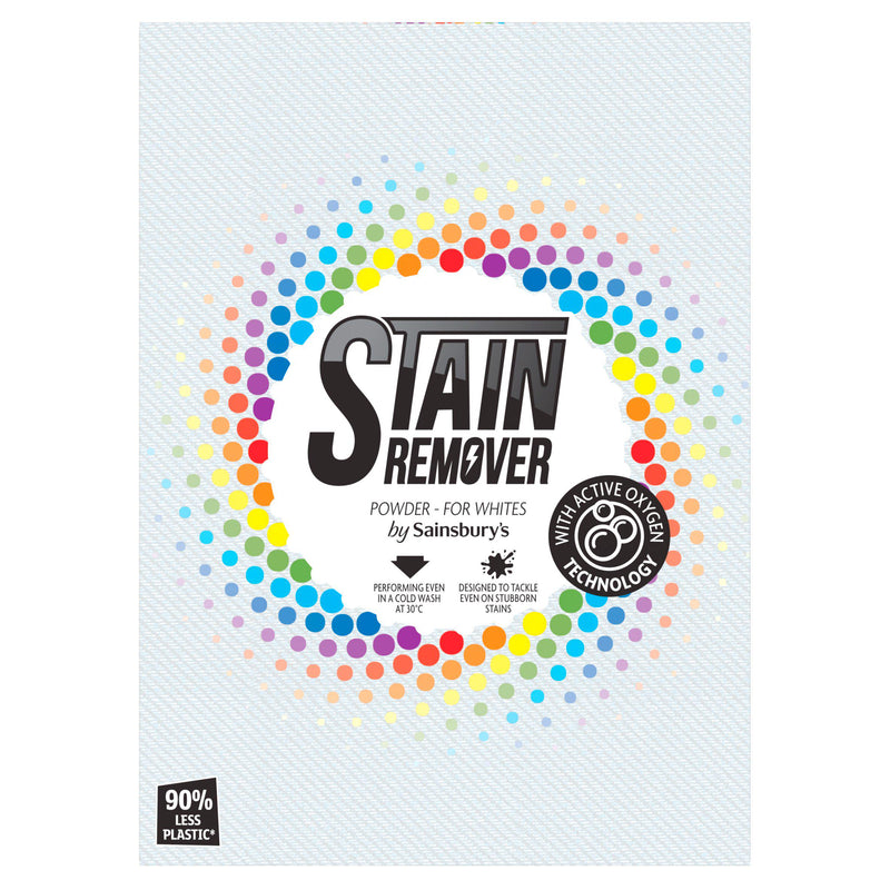 Sainsbury's stain remover powder for whites 1kg - British product