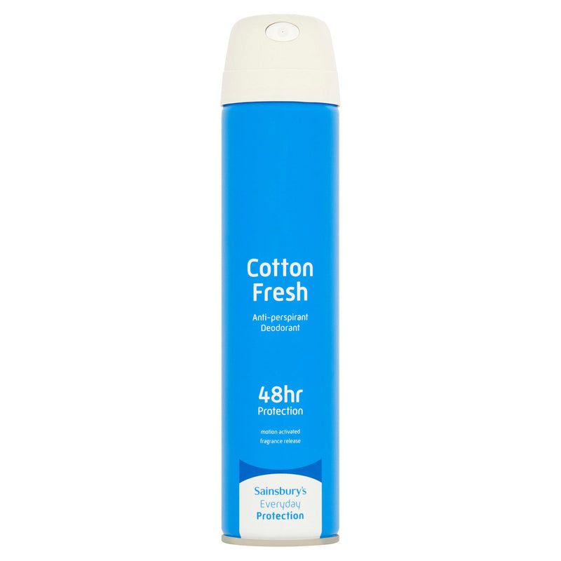 The Collection Cotton Fresh Anti-Perspirant Spray 250ml (British brand)