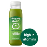 Sainsburys Innocent Green Energise Super Smoothie, Kiwi, Cucumber, Apple & Matcha with Vitamins 300ml- Buy online at McGrocer