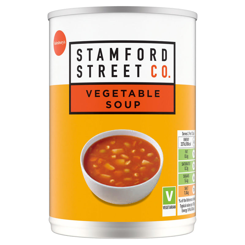 Stamford Street Co vegetable soup 400g (British brand)