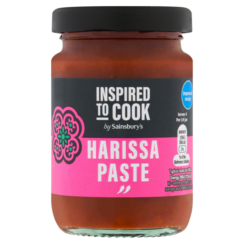 Sainsbury's Harissa Paste Inspired to Cook 90g, imported from the UK
