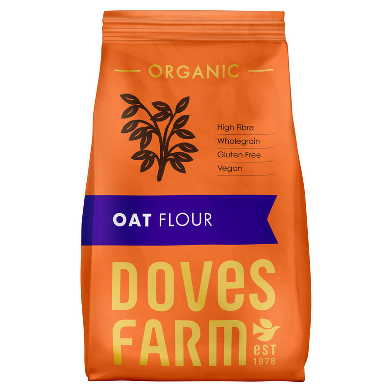 Doves Farm Organic Oat Flour 450g - British product