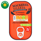 Sainsbury's mackerel fillets in sriracha hot sauce 125g, UK version