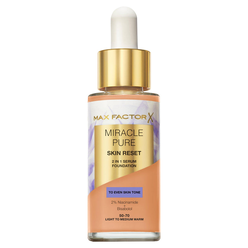 Max Factor Miracle Pure Serum Foundation 80.5 Medium Warm 30ml - British product