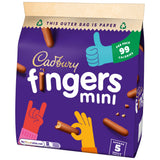 Cadbury Mini Fingers chocolate biscuits multipack 5 x 19.3g - British product