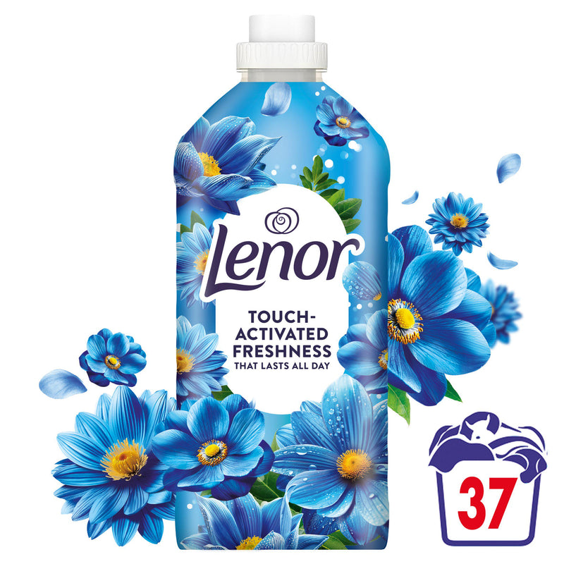 Lenor fabric conditioner Coastal Flowers 37 washes (British brand)