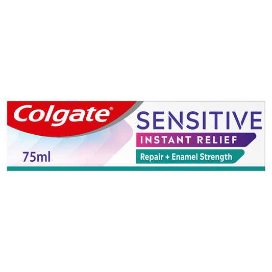 Colgate Sensitive Instant Relief Repair Enamel Strength Toothpaste 75ml GOODS Sainsburys   