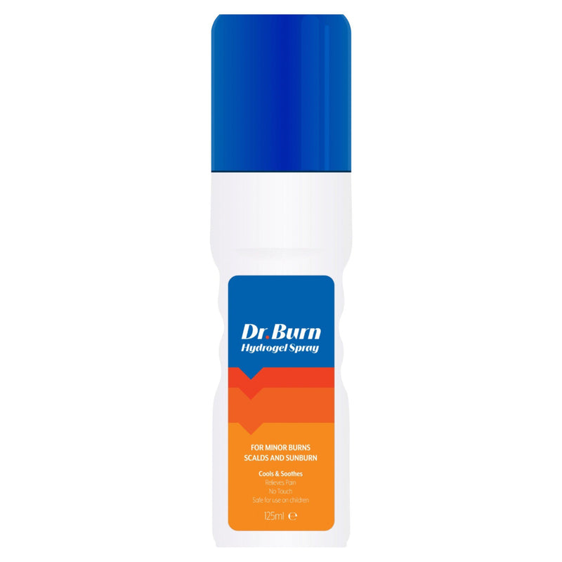 Dr. Burn Hydrogel Burn Spray 125ml, imported from the UK
