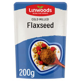 Linwoods organic cold milled flaxseed 200g, UK version