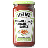 Sainsburys Heinz Tomato & Basil Margherita Pasta Sauce 490g- Buy online at McGrocer