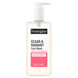 Sainsburys Neutrogena Clear & Radiant Face Wash 200ml- Buy online at McGrocer