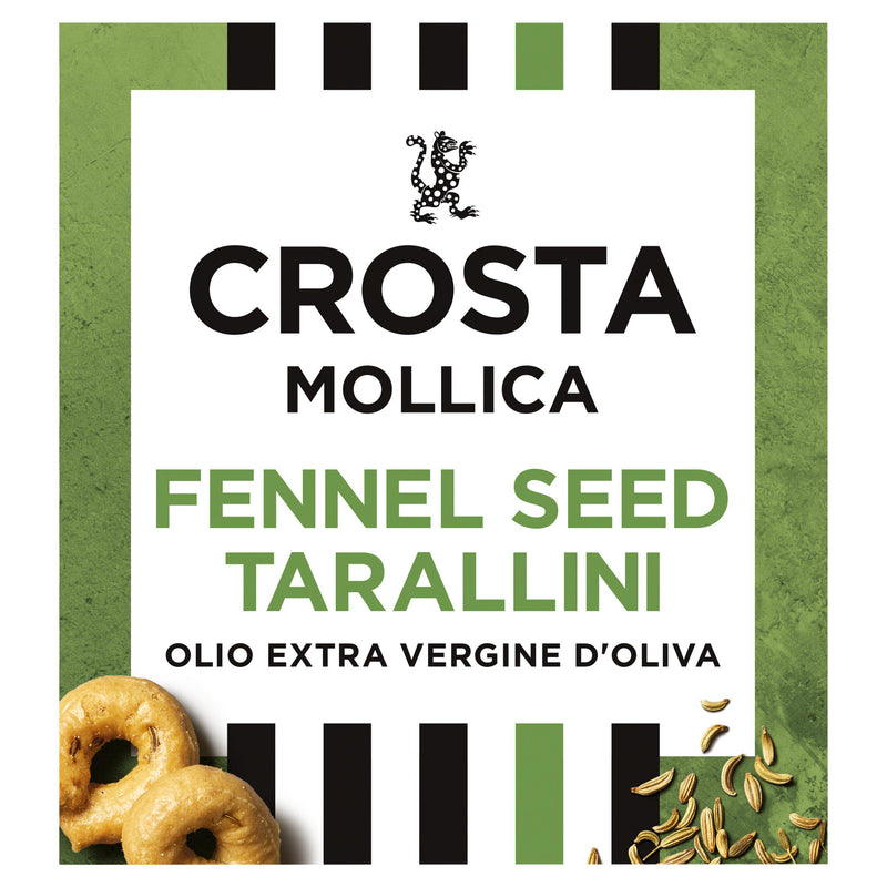 Crosta & Mollica Tarallini with Fennel Seed 170g, UK version