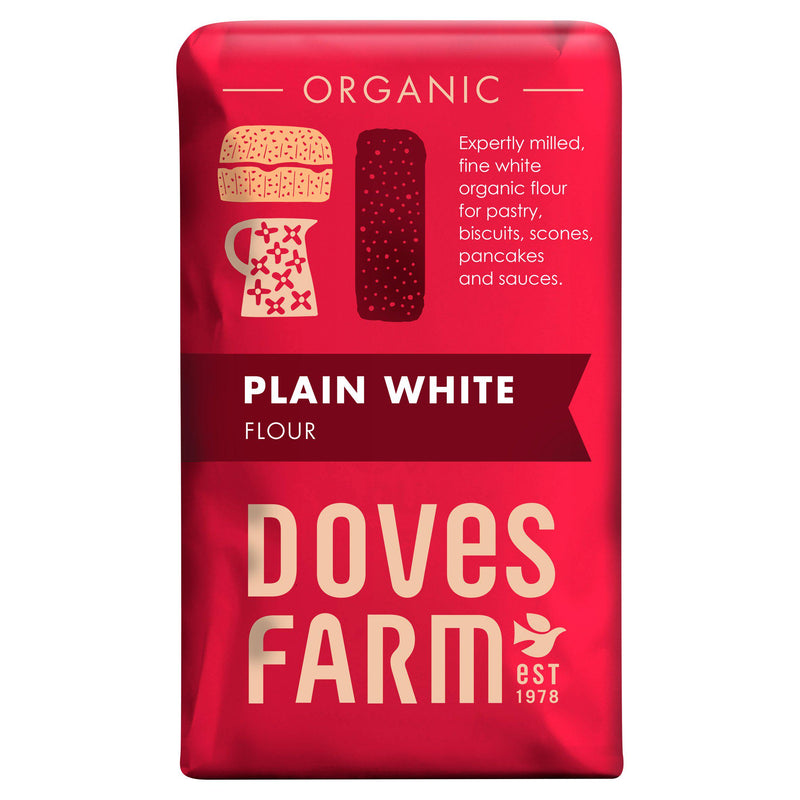 Doves Farm organic white flour 1kg (British brand)
