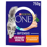 Sainsburys Purina One Urinary Health Chicken Dry Cat Food 750g- Buy online at McGrocer