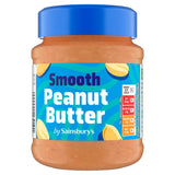 Sainsbury's smooth peanut butter 340g - British product