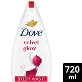 Sainsburys Dove Body Wash Velvet Glow Shower Gel 720ml- Buy online at McGrocer