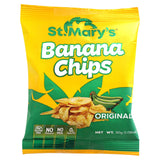 St Marys Banana Chips Original 30g (British brand)