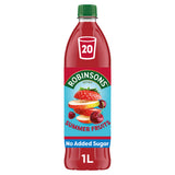 Robinsons summer fruits squash no added sugar 1L, UK version