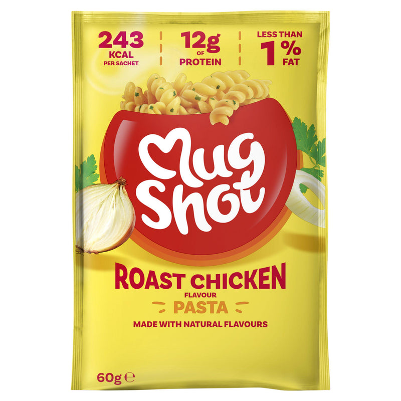Mug Shot roast chicken pasta soup sachet 55g - British product