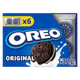 Sainsburys Oreo Vanilla Chocolate Sandwich Biscuits 6 x 22g- Buy online at McGrocer