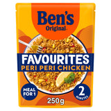 Sainsburys Ben's Original Favourites Peri Peri Chicken & Vegetable Microwave Rice Meal 250g- Buy online at McGrocer