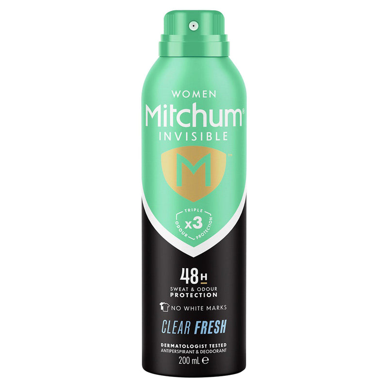 Mitchum Anti-Perspirant Women Clear Fresh 200ml, imported from the UK