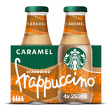 Sainsburys Starbucks Frappuccino Caramel Iced Coffee 4 x 250ml- Buy online at McGrocer