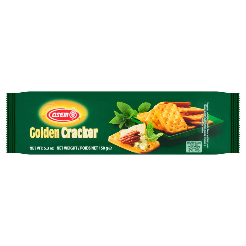 Osem Golden Crackers Wheat Crackers 150g, imported from Israel