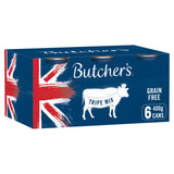 Sainsburys Butcher's Tripe Dog Food Tins 6x400g- Buy online at McGrocer