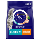 Sainsburys Purina One Senior 7+ Chicken Dry Cat Food 2.8kg- Buy online at McGrocer