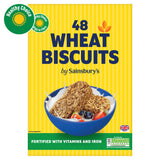 Sainsbury's Wheat Biscuits 48 pack cereal (British brand)
